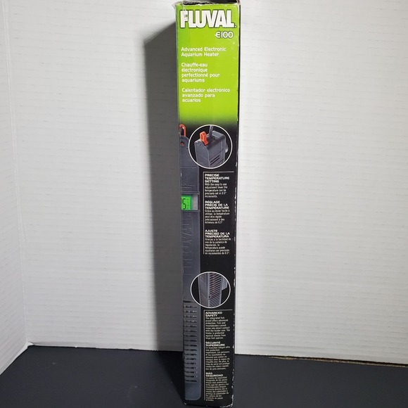 Fluval E100 Advanced Electronic Aquarium Heater 30 Gallon VueTech Works Turns On - Picture 4 of 11